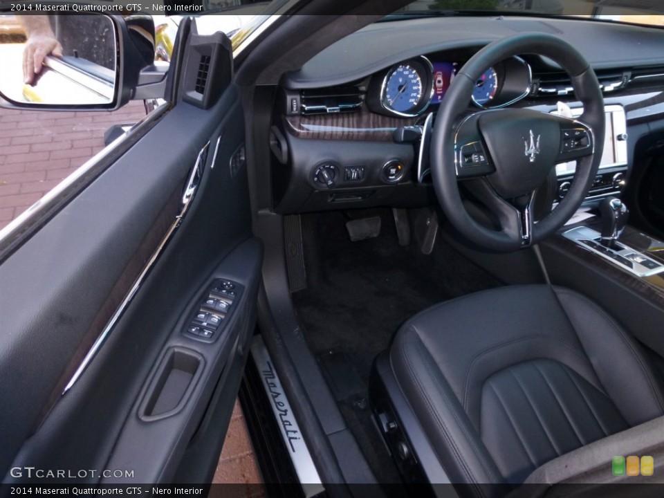 Nero Interior Prime Interior for the 2014 Maserati Quattroporte GTS #86600366