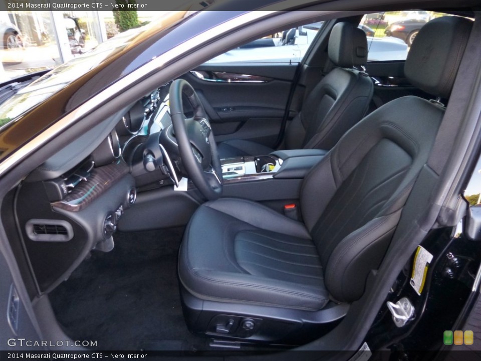 Nero Interior Front Seat for the 2014 Maserati Quattroporte GTS #86600416