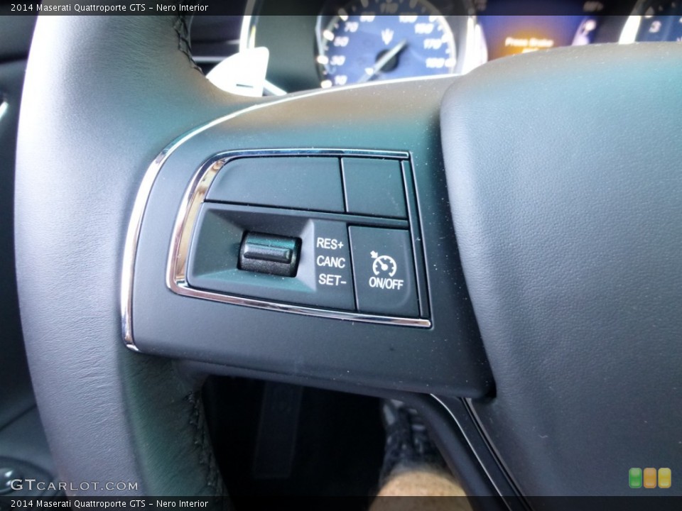 Nero Interior Controls for the 2014 Maserati Quattroporte GTS #86600844