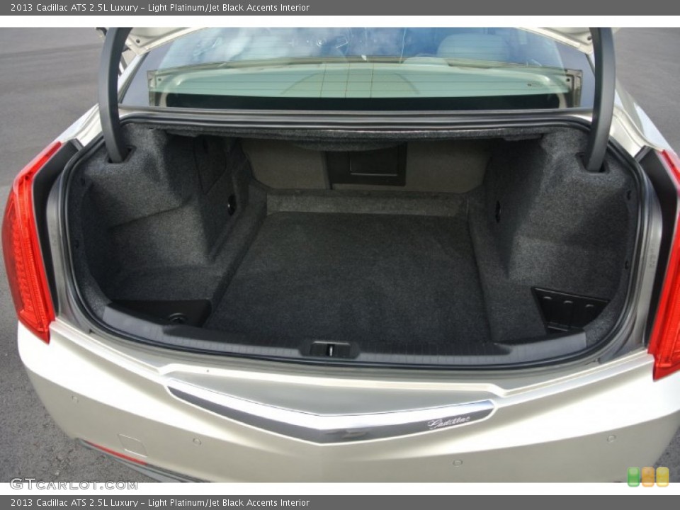Light Platinum/Jet Black Accents Interior Trunk for the 2013 Cadillac ATS 2.5L Luxury #86606688