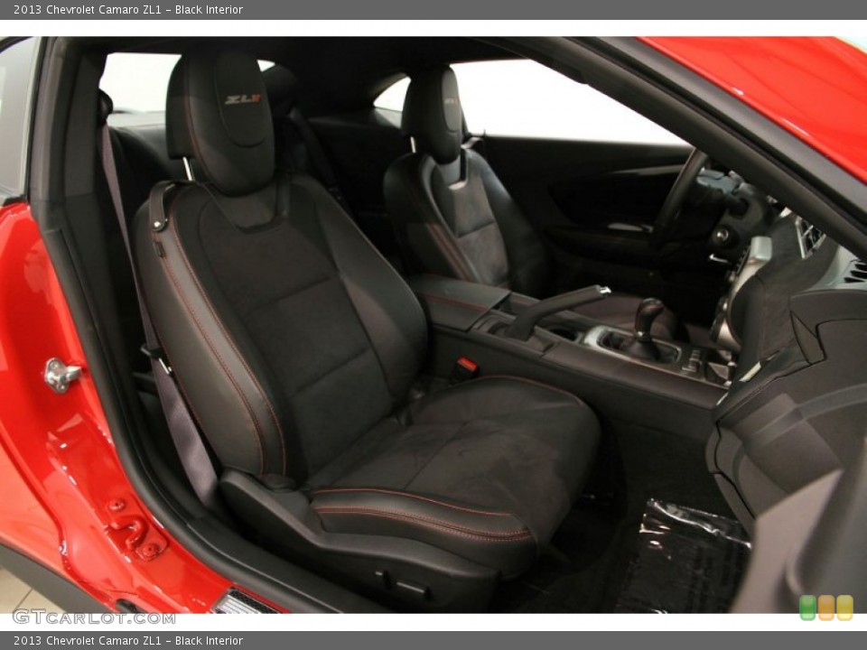 Black Interior Front Seat for the 2013 Chevrolet Camaro ZL1 #86609441