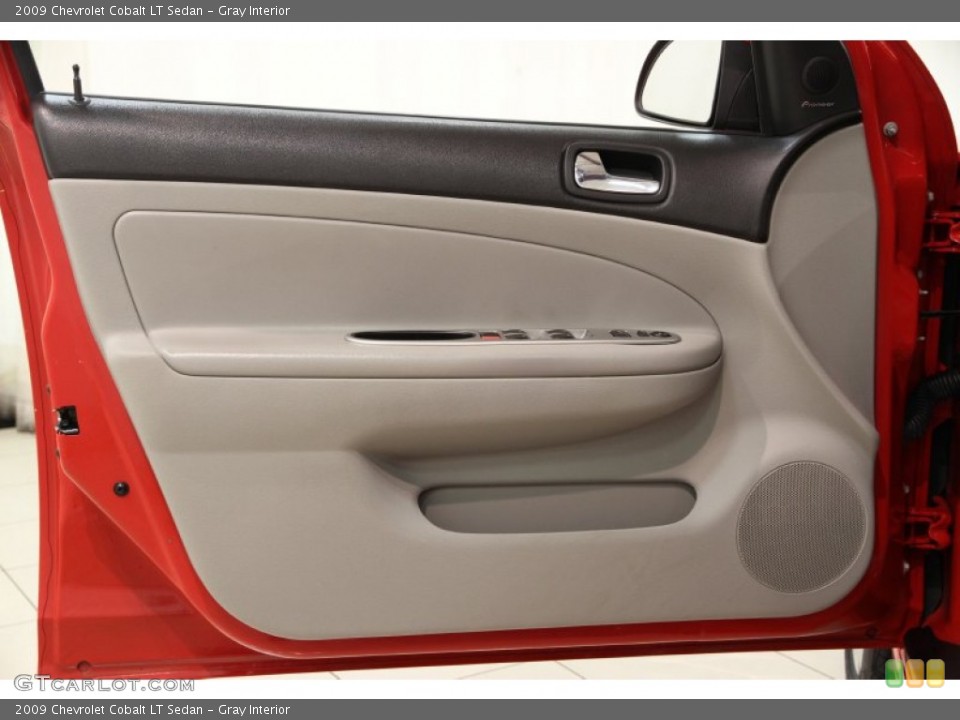 Gray Interior Door Panel for the 2009 Chevrolet Cobalt LT Sedan #86610444