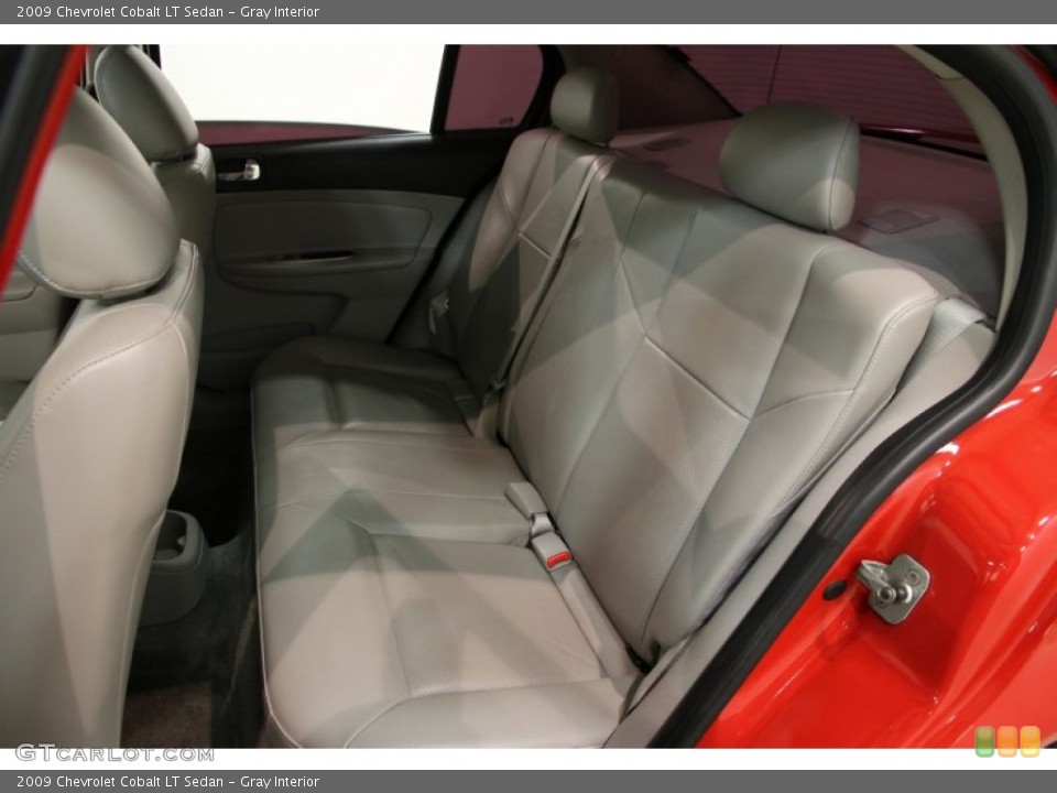 Gray Interior Rear Seat for the 2009 Chevrolet Cobalt LT Sedan #86610573