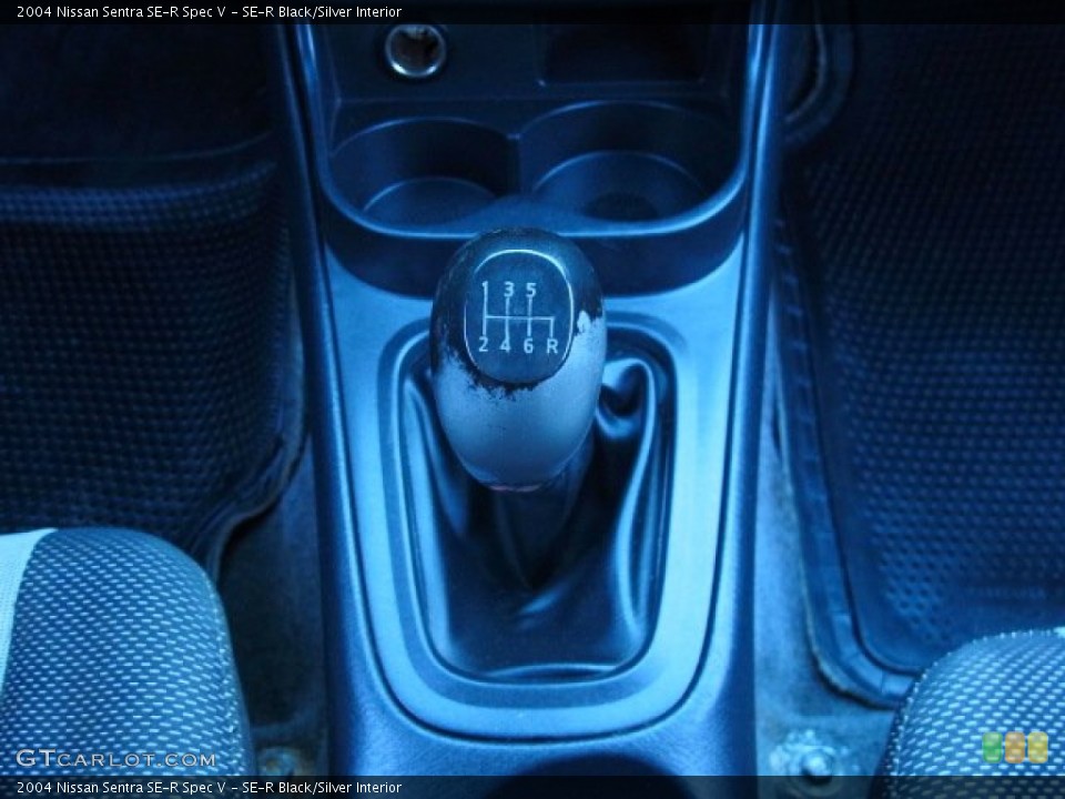 SE-R Black/Silver Interior Transmission for the 2004 Nissan Sentra SE-R Spec V #86611605