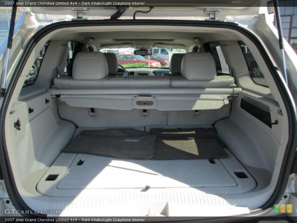 Dark Khaki/Light Graystone Interior Trunk for the 2007 Jeep Grand Cherokee Limited 4x4 #86618032