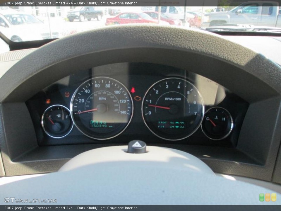Dark Khaki/Light Graystone Interior Gauges for the 2007 Jeep Grand Cherokee Limited 4x4 #86618260