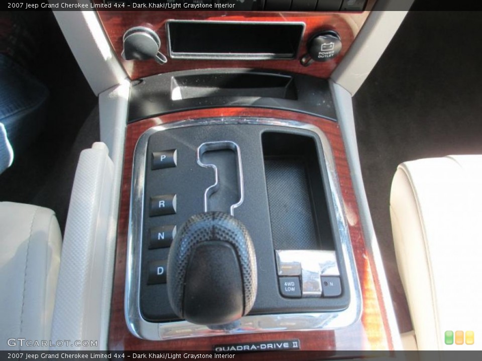 Dark Khaki/Light Graystone Interior Transmission for the 2007 Jeep Grand Cherokee Limited 4x4 #86618328