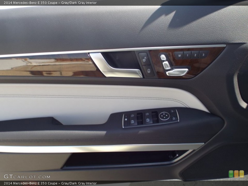 Gray/Dark Gray Interior Door Panel for the 2014 Mercedes-Benz E 350 Coupe #86620210