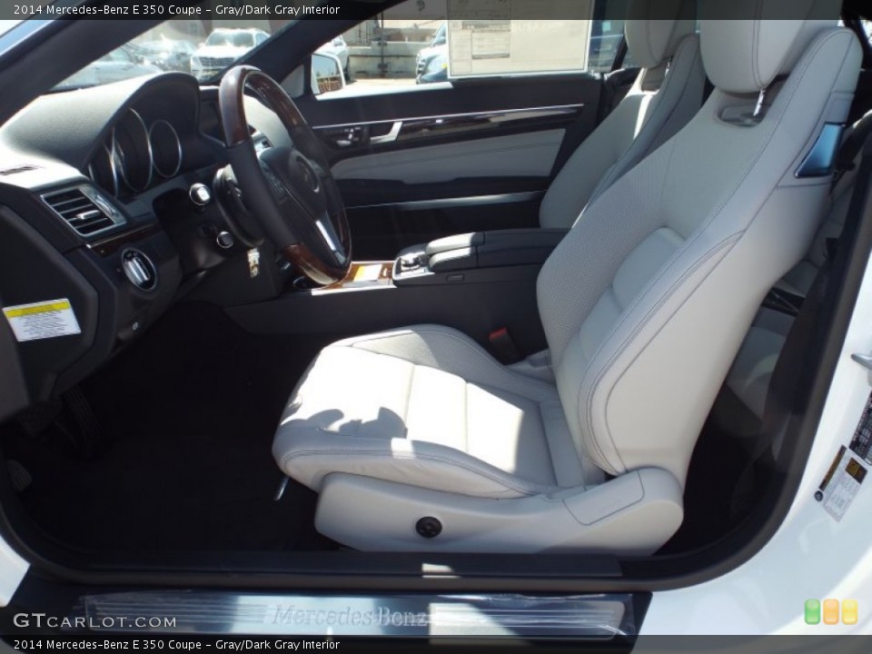 Gray/Dark Gray Interior Photo for the 2014 Mercedes-Benz E 350 Coupe #86620231