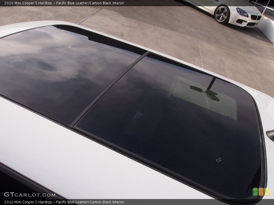 Pacific Blue Leather/Carbon Black Interior Sunroof for the 2010 Mini Cooper S Hardtop #86621170