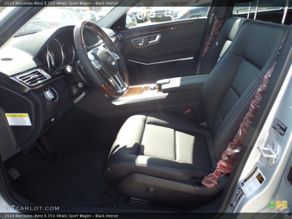 Black Interior Photo for the 2014 Mercedes-Benz E 350 4Matic Sport Wagon #86621647