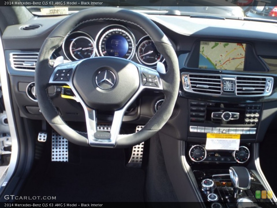 Black Interior Dashboard for the 2014 Mercedes-Benz CLS 63 AMG S Model #86623114
