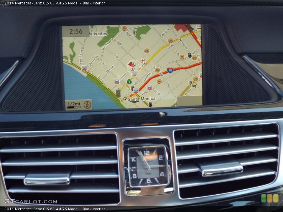 Black Interior Navigation for the 2014 Mercedes-Benz CLS 63 AMG S Model #86623165