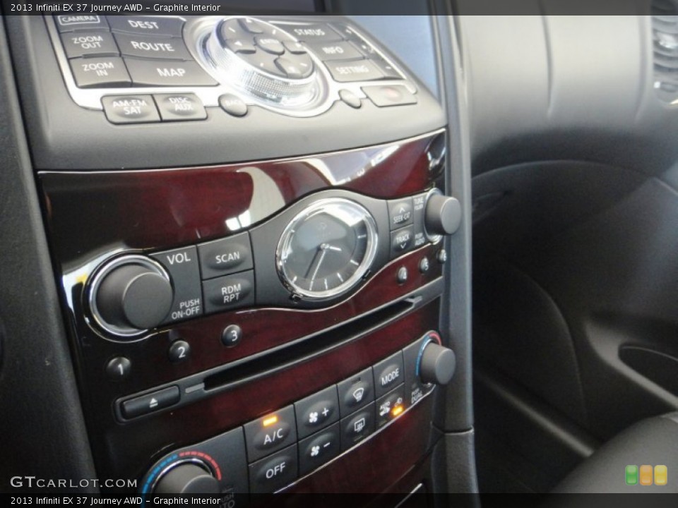 Graphite Interior Controls for the 2013 Infiniti EX 37 Journey AWD #86623771