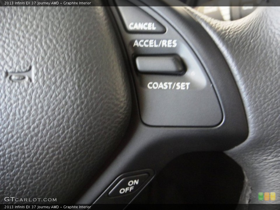 Graphite Interior Controls for the 2013 Infiniti EX 37 Journey AWD #86623822