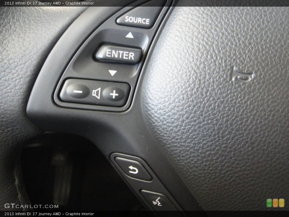 Graphite Interior Controls for the 2013 Infiniti EX 37 Journey AWD #86623849