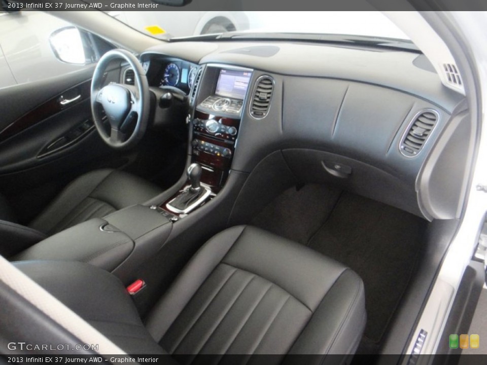 Graphite Interior Dashboard for the 2013 Infiniti EX 37 Journey AWD #86624149