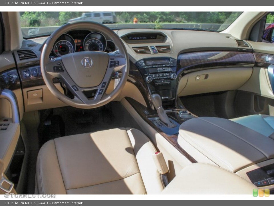 Parchment 2012 Acura MDX Interiors