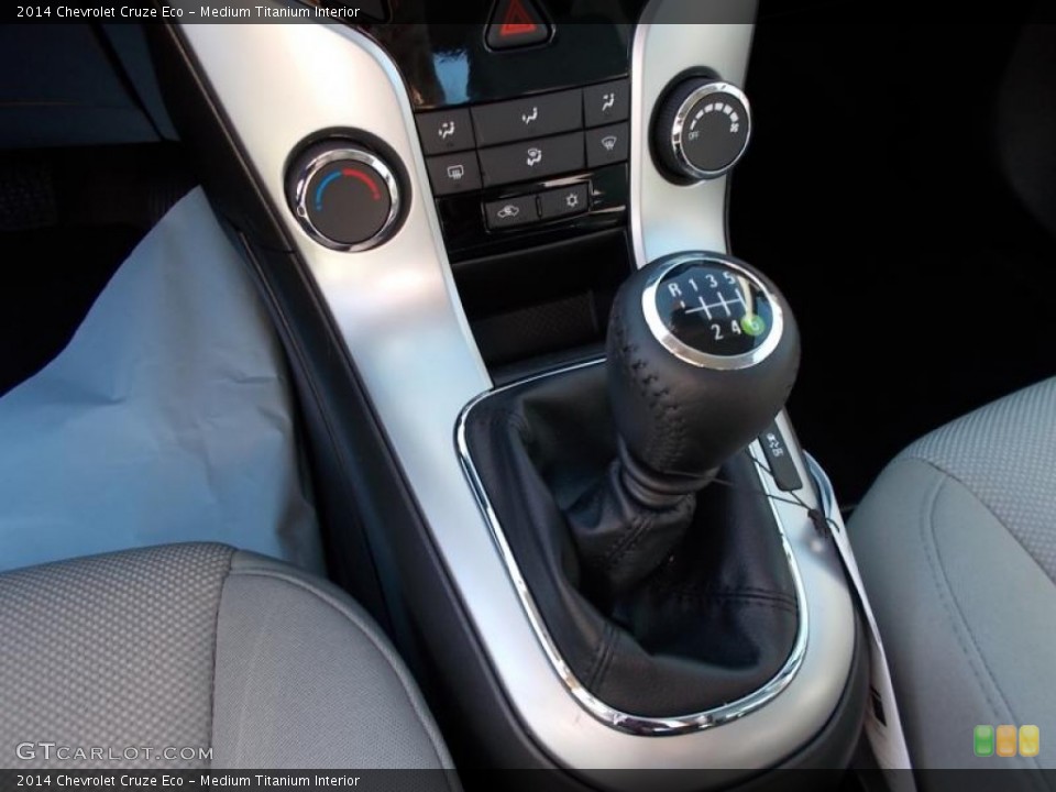 Medium Titanium Interior Transmission for the 2014 Chevrolet Cruze Eco #86624827