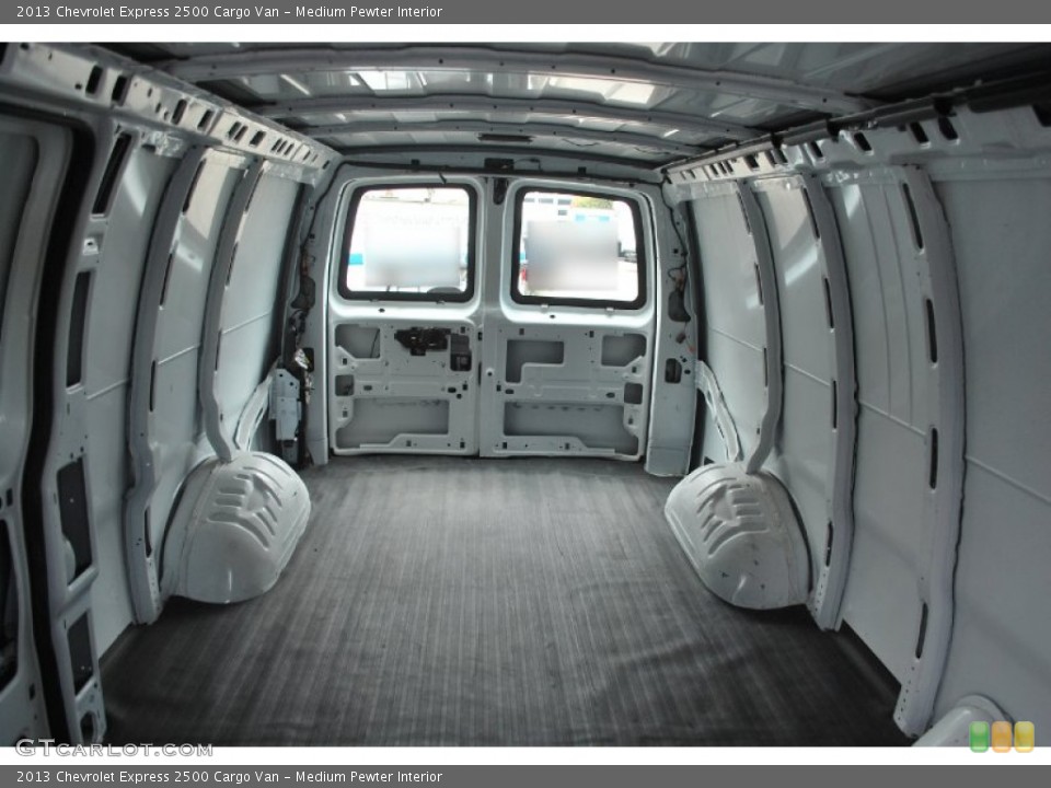 Medium Pewter Interior Trunk for the 2013 Chevrolet Express 2500 Cargo Van #86627383