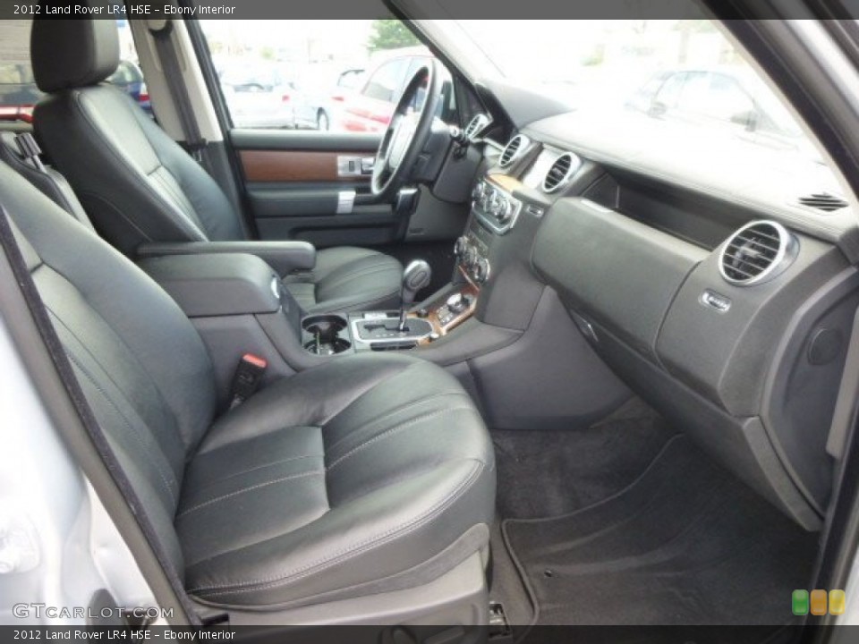Ebony Interior Front Seat for the 2012 Land Rover LR4 HSE #86628040