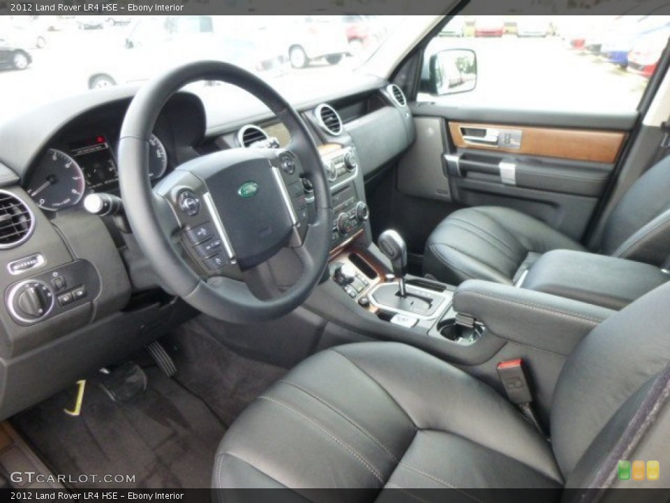 Ebony Interior Prime Interior for the 2012 Land Rover LR4 HSE #86628172