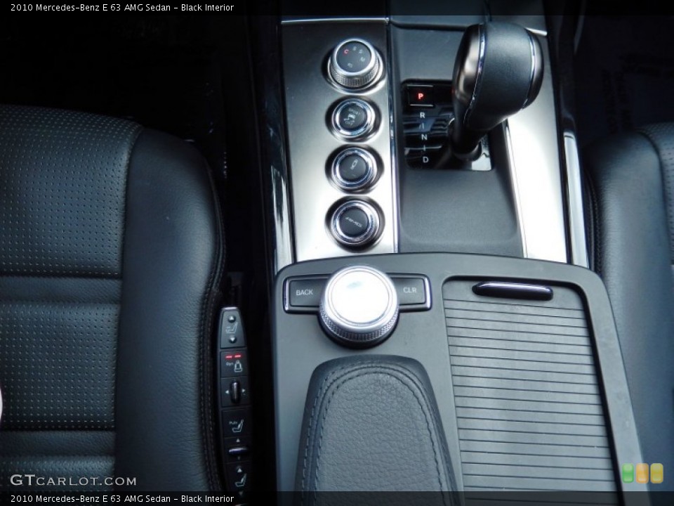 Black Interior Transmission for the 2010 Mercedes-Benz E 63 AMG Sedan #86628184