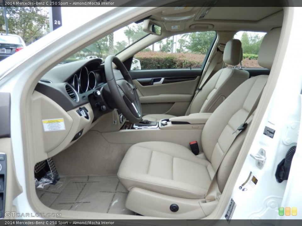 Almond/Mocha Interior Photo for the 2014 Mercedes-Benz C 250 Sport #86629137