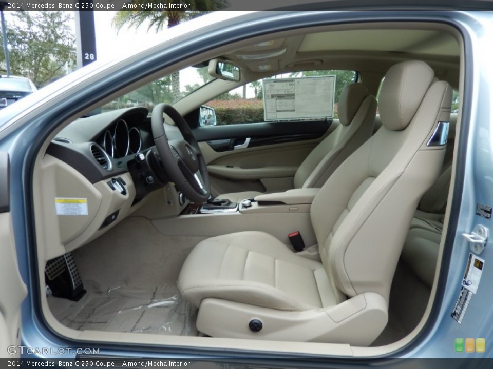 Almond/Mocha Interior Photo for the 2014 Mercedes-Benz C 250 Coupe #86629801