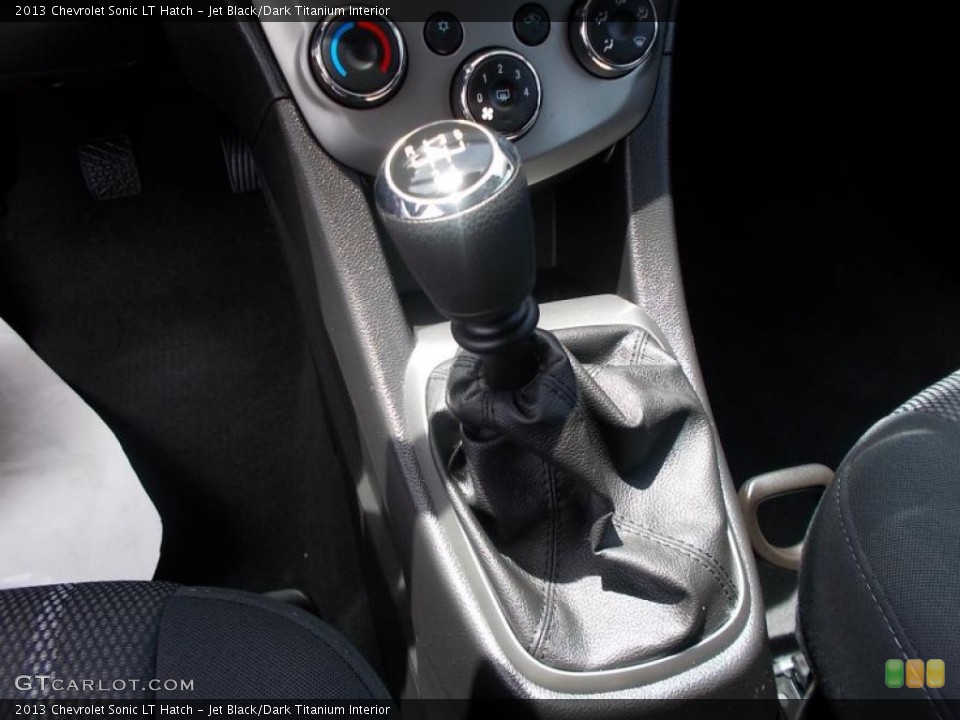 Jet Black/Dark Titanium Interior Transmission for the 2013 Chevrolet Sonic LT Hatch #86630059
