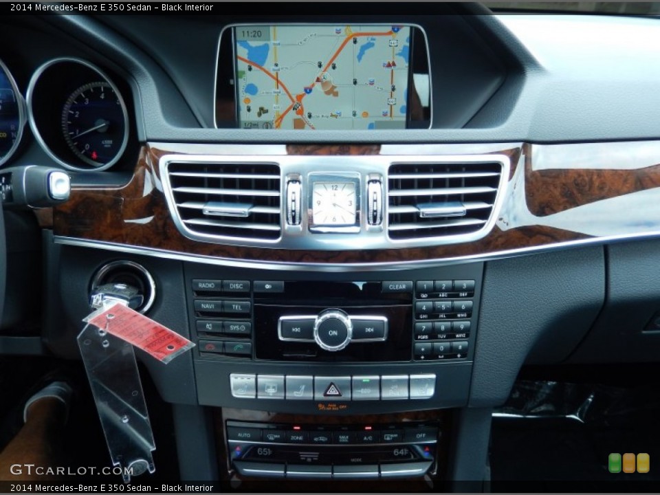 Black Interior Controls for the 2014 Mercedes-Benz E 350 Sedan #86630581
