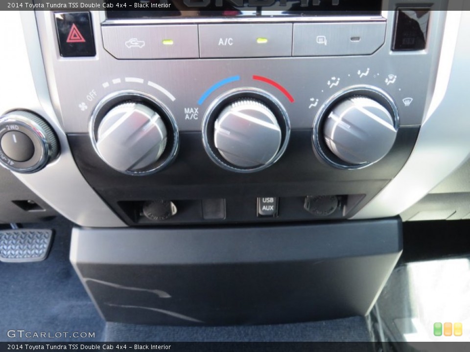 Black Interior Controls for the 2014 Toyota Tundra TSS Double Cab 4x4 #86632123