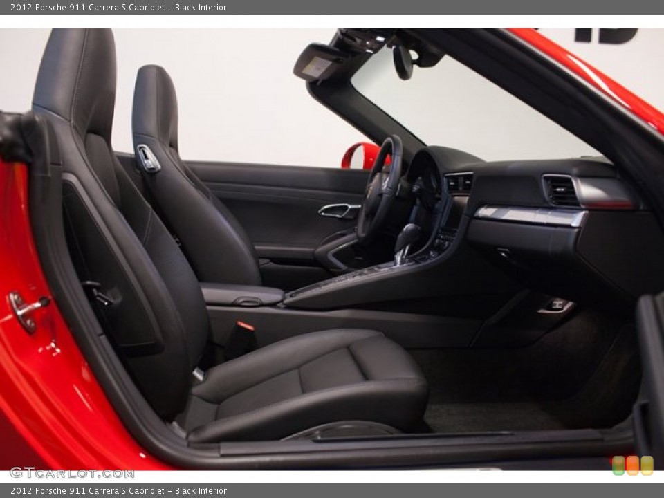 Black Interior Photo for the 2012 Porsche 911 Carrera S Cabriolet #86632684