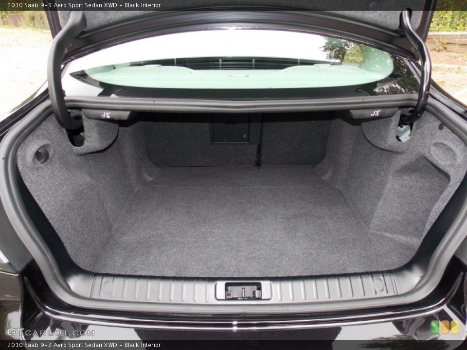 Black Interior Trunk for the 2010 Saab 9-3 Aero Sport Sedan XWD #86636899