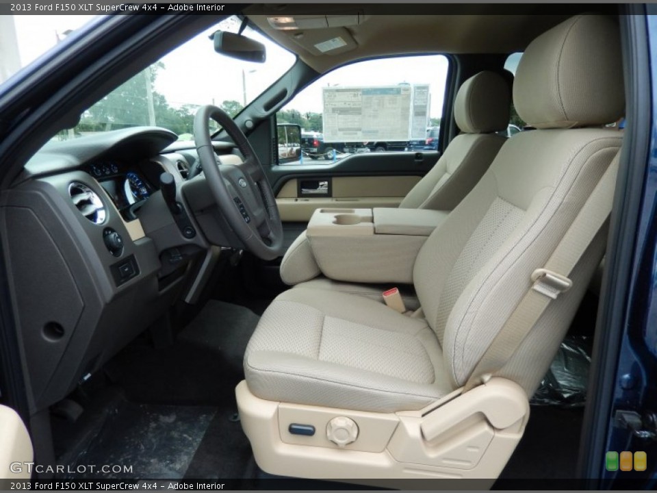 Adobe Interior Photo for the 2013 Ford F150 XLT SuperCrew 4x4 #86637112