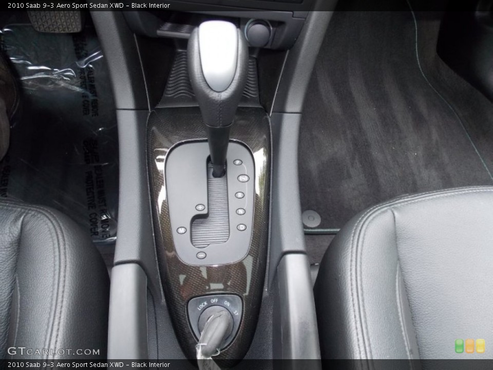 Black Interior Transmission for the 2010 Saab 9-3 Aero Sport Sedan XWD #86637202