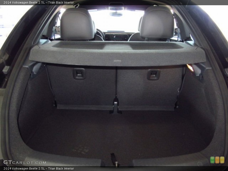 Titan Black Interior Trunk for the 2014 Volkswagen Beetle 2.5L #86643751
