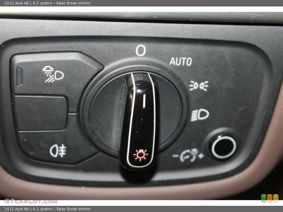 Balao Brown Interior Controls for the 2012 Audi A8 L 4.2 quattro #86646394