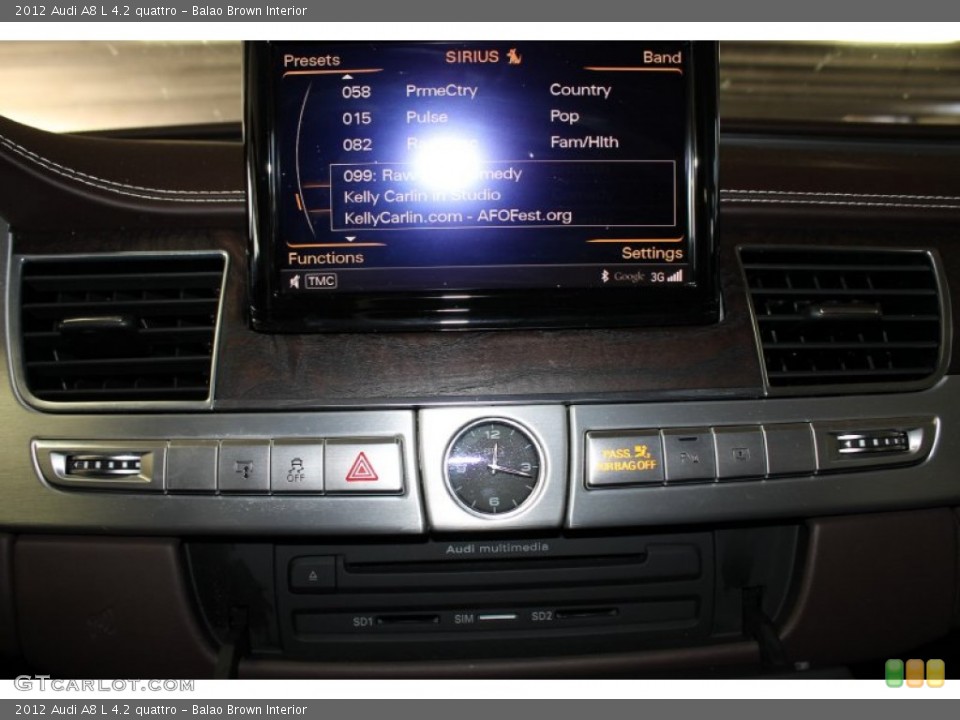 Balao Brown Interior Controls for the 2012 Audi A8 L 4.2 quattro #86646473