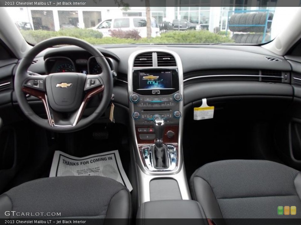 Jet Black Interior Dashboard for the 2013 Chevrolet Malibu LT #86647240