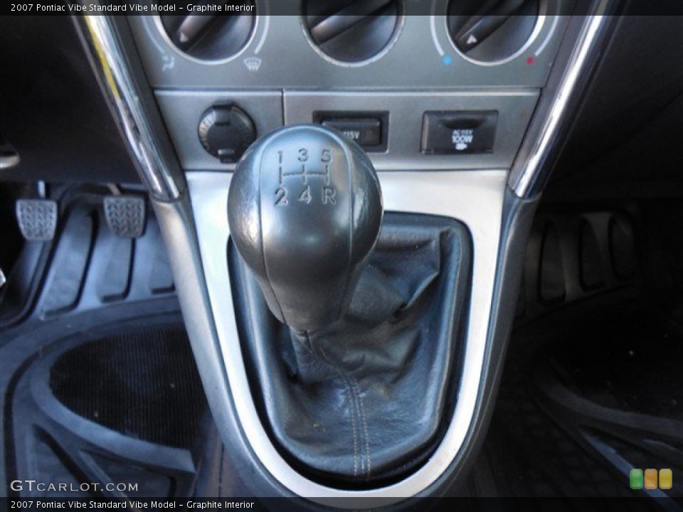 Graphite Interior Transmission for the 2007 Pontiac Vibe  #86647396