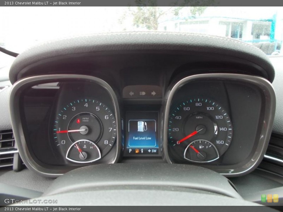 Jet Black Interior Gauges for the 2013 Chevrolet Malibu LT #86647507