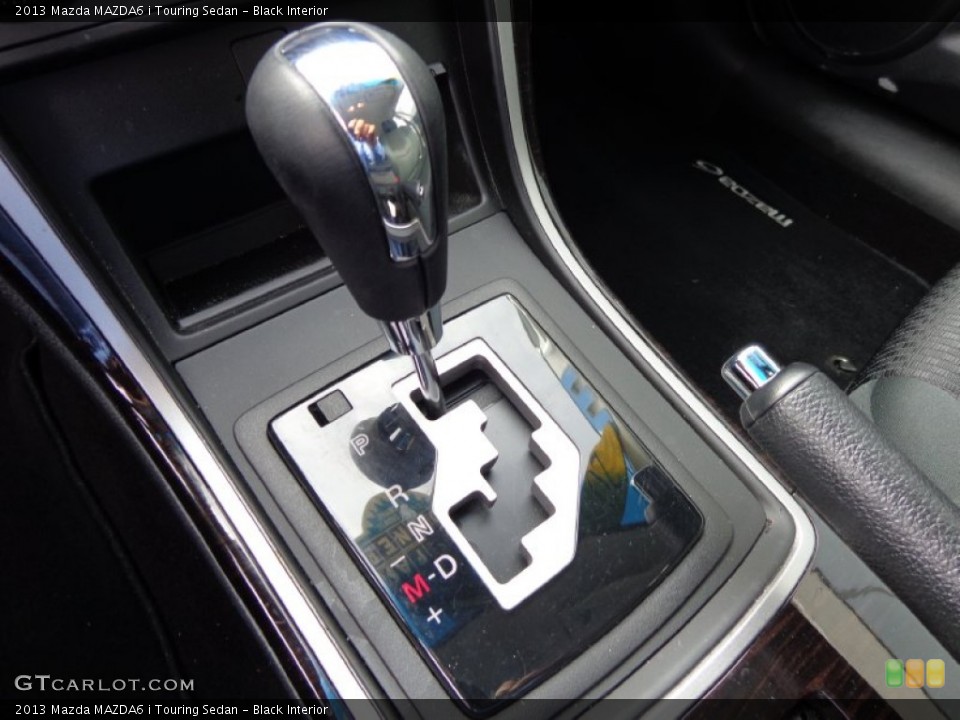 Black Interior Transmission for the 2013 Mazda MAZDA6 i Touring Sedan #86649121
