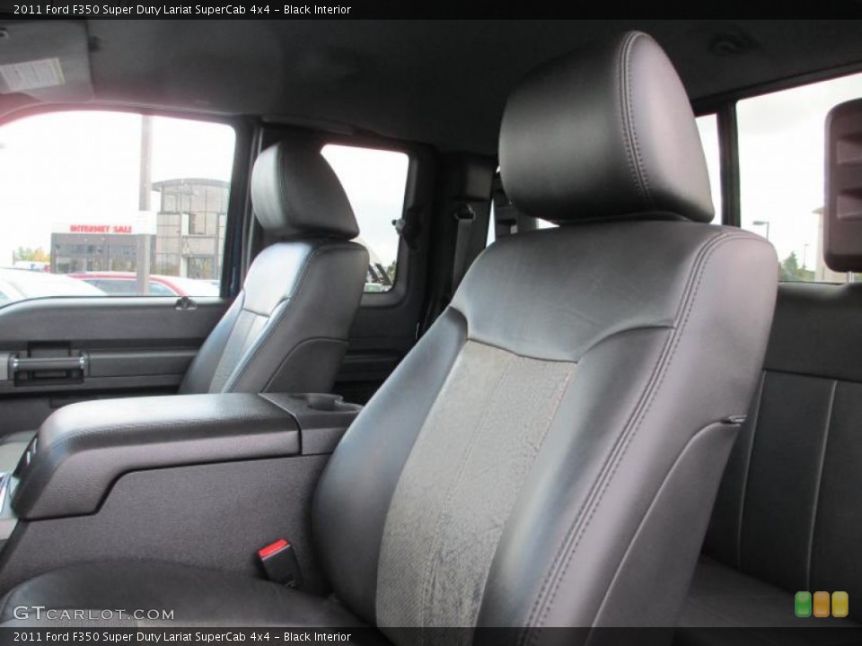 Black 2011 Ford F350 Super Duty Interiors