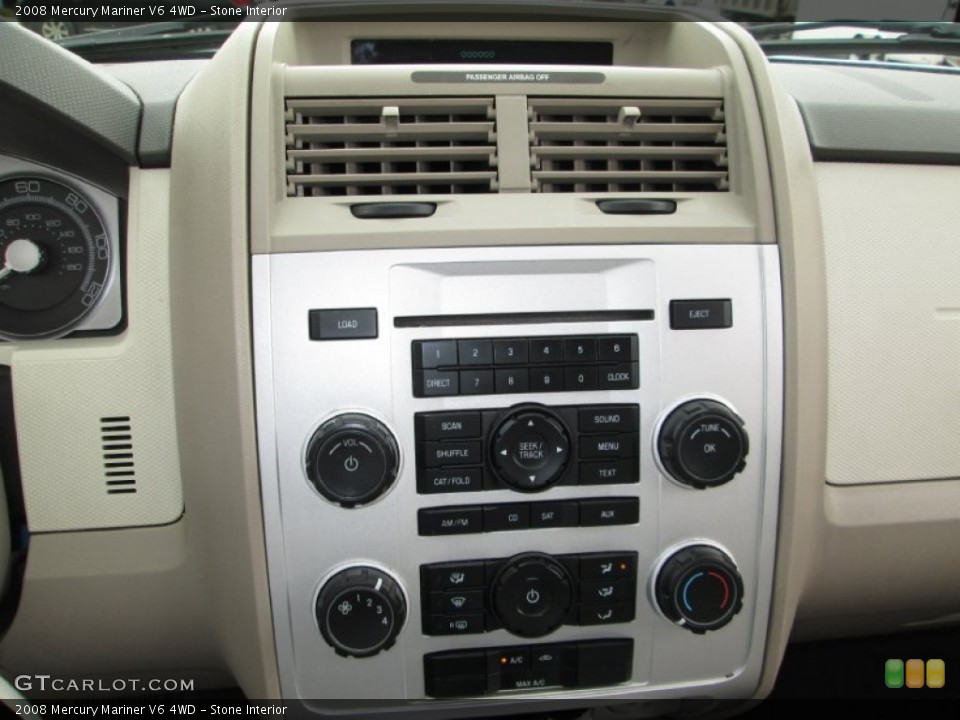 Stone Interior Controls for the 2008 Mercury Mariner V6 4WD #86655685