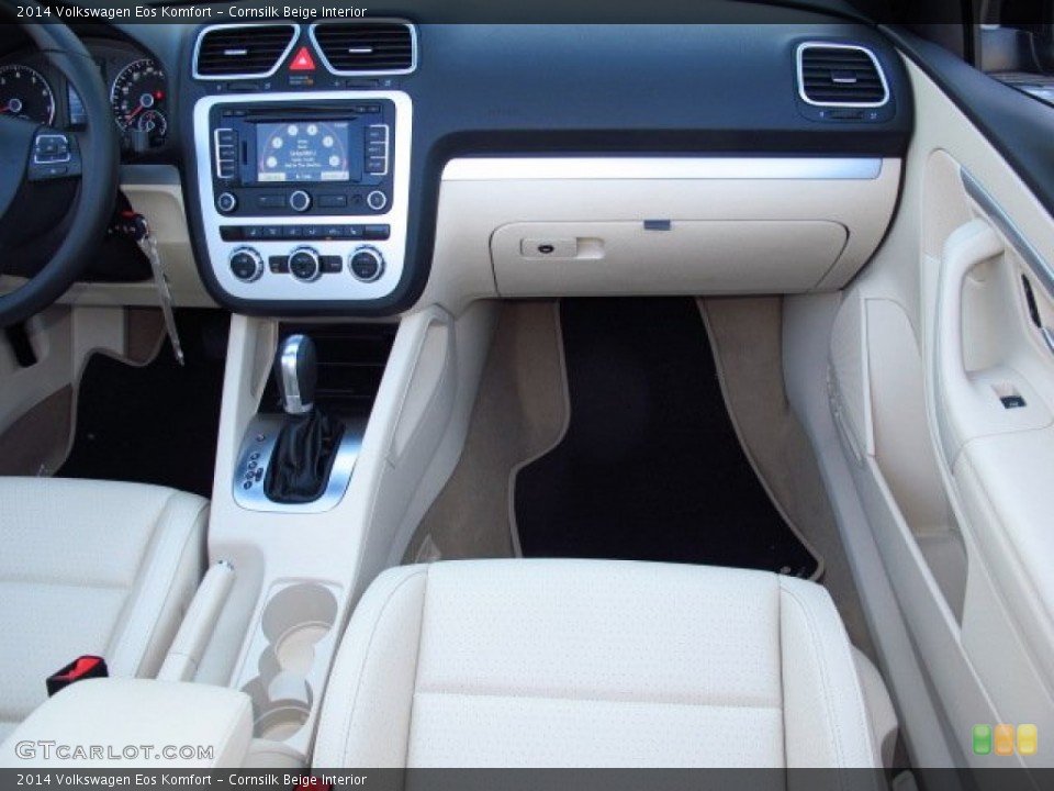 Cornsilk Beige Interior Dashboard for the 2014 Volkswagen Eos Komfort #86657740