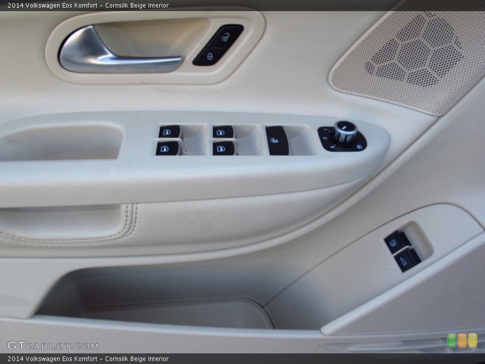 Cornsilk Beige Interior Controls for the 2014 Volkswagen Eos Komfort #86657752