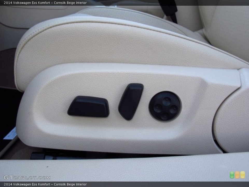 Cornsilk Beige Interior Controls for the 2014 Volkswagen Eos Komfort #86657779