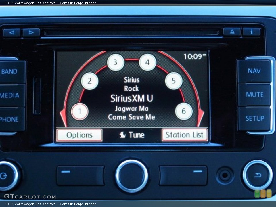 Cornsilk Beige Interior Controls for the 2014 Volkswagen Eos Komfort #86657875