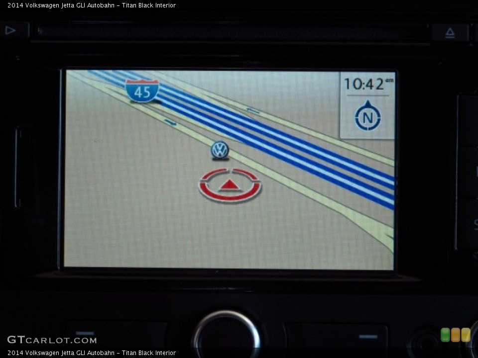 Titan Black Interior Navigation for the 2014 Volkswagen Jetta GLI Autobahn #86658386